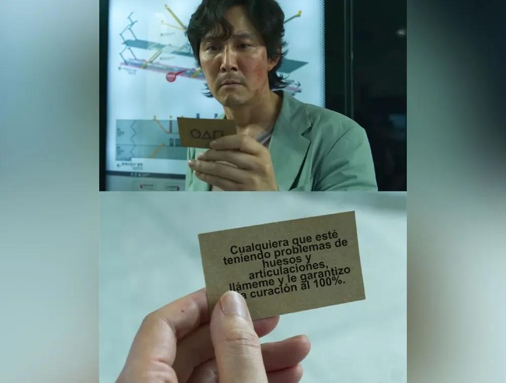 Crea tarjeta de presentación inspirada en El Juego del Calamar