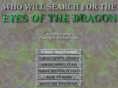 Eyes of the Dragon - Character Generator