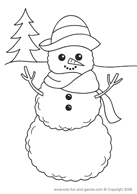 Winter Coloring Pages on Winter Coloring Pages Collections 2011