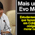 Morales exige que estudantes brasileiros fixem residência na Bolivia