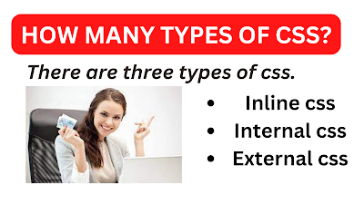 How many types of CSS?