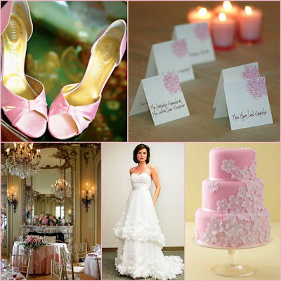 a month of pink weddings