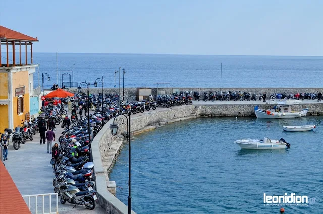 "Βούλιαξε" η Πλάκα στο Λεωνίδιο από μοτοσικλέτες (βίντεο)