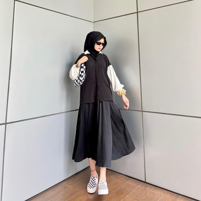 20 Ide OOTD Fashion Hijab Style yang Kekinian dan Simpel