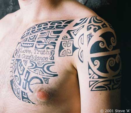 Polynesian Tribal Tattoo TATTOO DESIGN