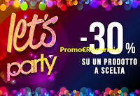 Logo Pittarello ''Let's Party'': -30% di sconto su un prodotto a scelta