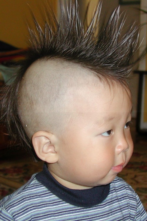 17 Baby With Mohawk Hairstyle Very Cute