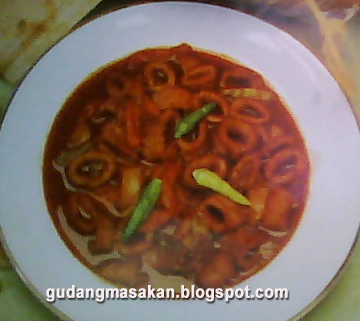 Resep Masakan Sambal Cumi-Cumi