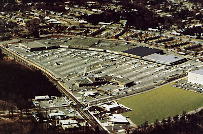 Furniture Stores Charlotte North Carolina on Cotswold Mall  Charlotte  North Carolina  Aerial View Of Shopping