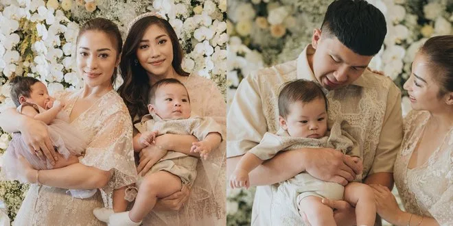 Potret Aqiqah Baby Issa Anak Nikita Willy dan Baby Lalita Anak Nona Willy