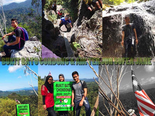 HIKING DI BUKIT BATU CONDONG TREKKING AIR TERJUN SOFEA JANE