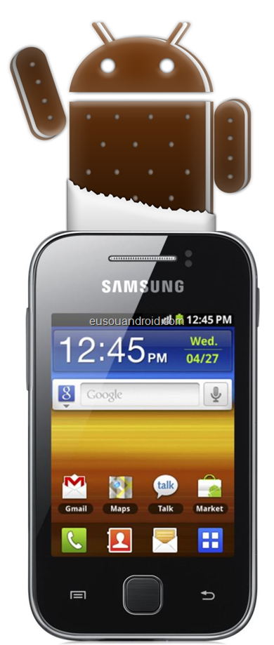 Galaxy Y Gingerbread 2.3.