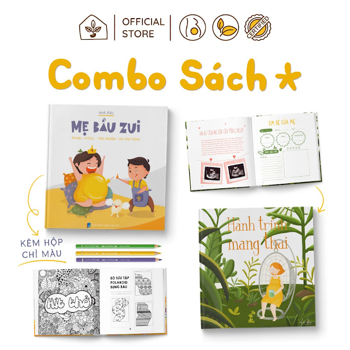 [A116] Hành trình mang thai: Cuốn sách dành cho Bà Bầu thông thái