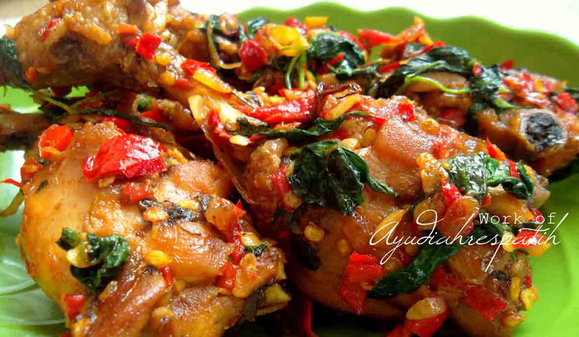 Resep Ayam Goreng Cabe Bumbu Kemangi | INIRecipes