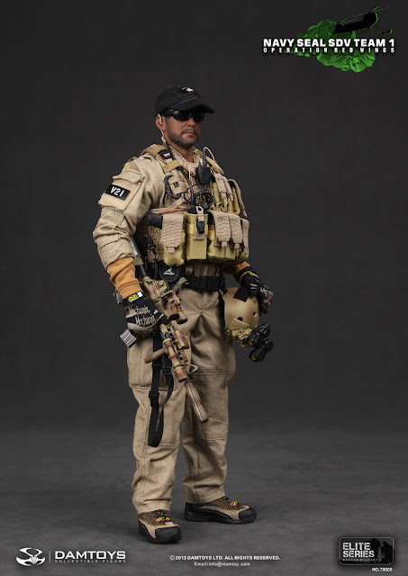 Damtoy 1/6 Scale Navy SEAL SDV Team 1, Operation "Red Wings" 12" Figure