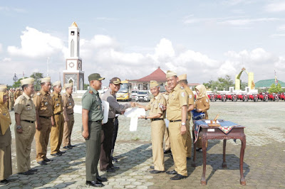 Pemkab Pringsewu Gelar Apel Besar 2019