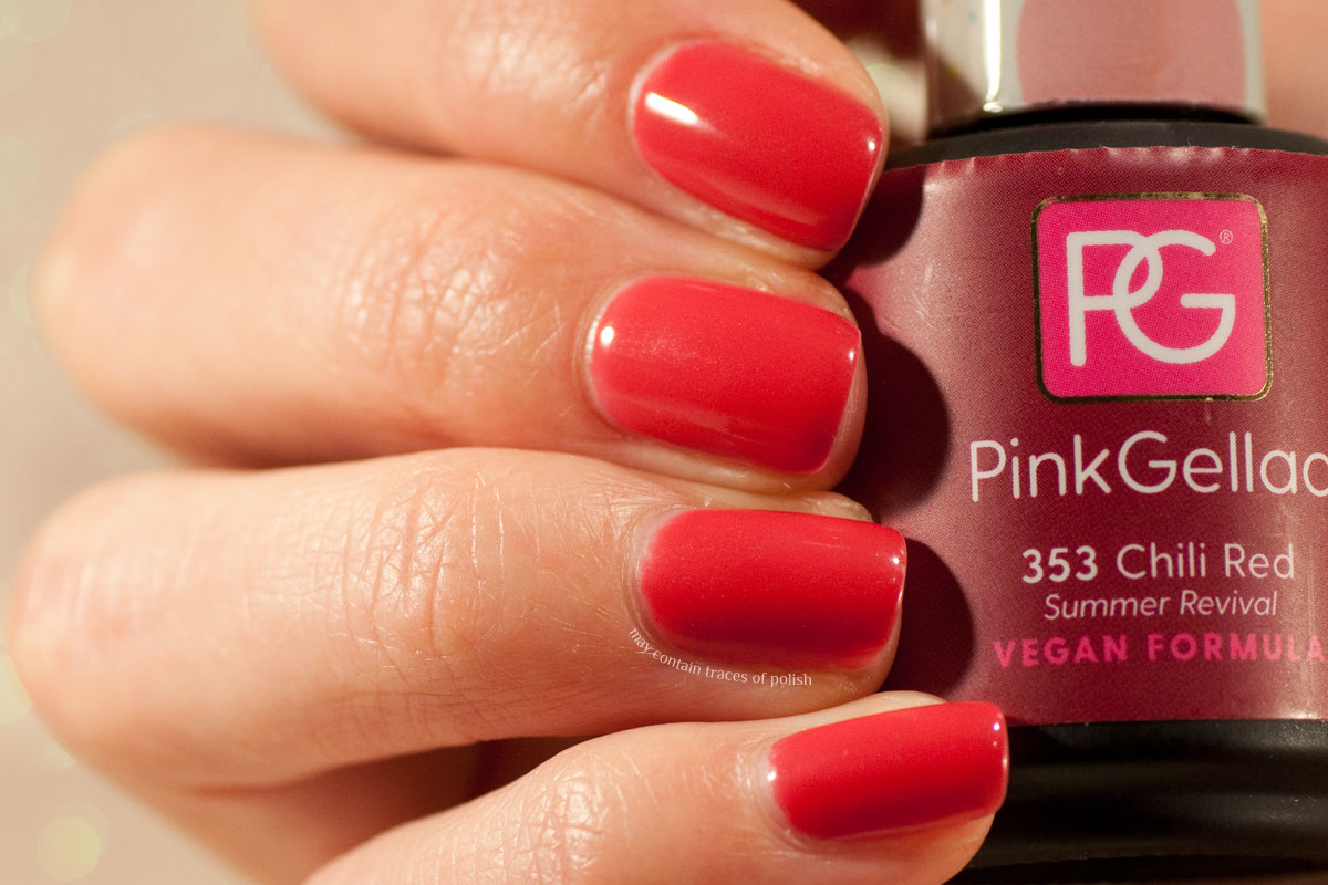 Pink Gellac Summer Revival Collection - 353 Chili Red