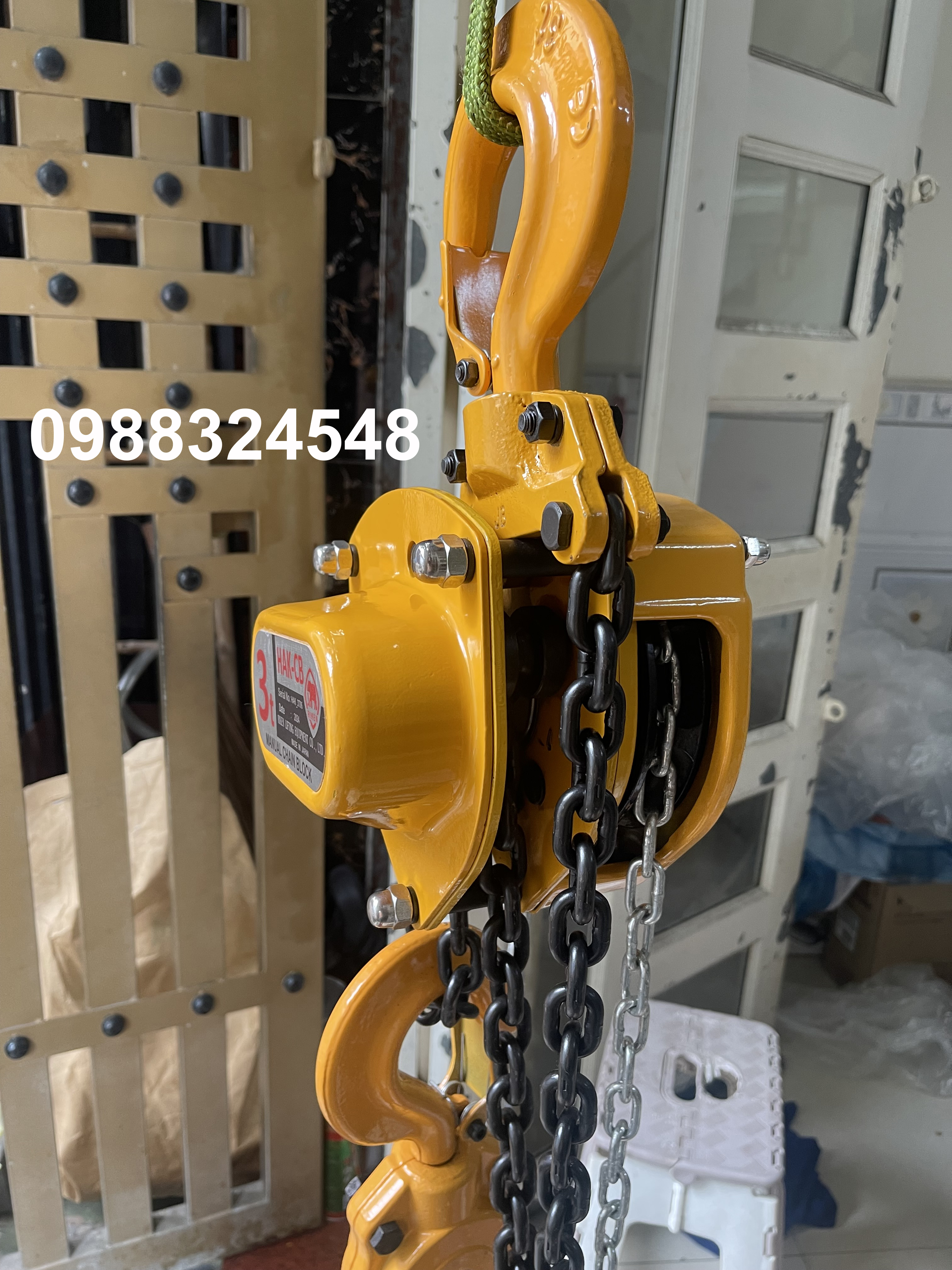 Pa lăng kéo tay Riken 3 tấn HAK-CB/ 3 ton HAK-CB Riken Manual Chain Hoist