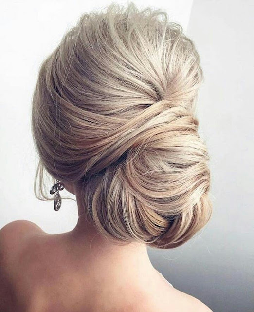 Chignon hairstyle 