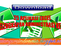 Download 25 Aplikasi Excel sederhana pembuatan kelengkapan Administrasi Guru