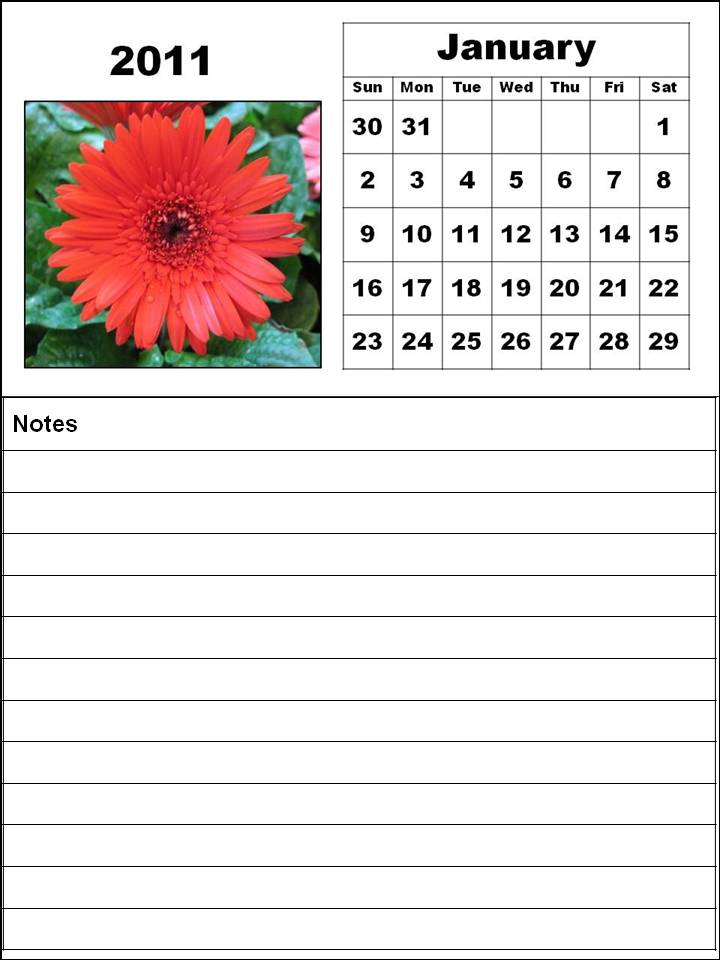 daily calendar template 2011. 2011 calendar template mac