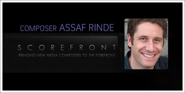 Scorefront Profile:  Composer Assaf Rinde