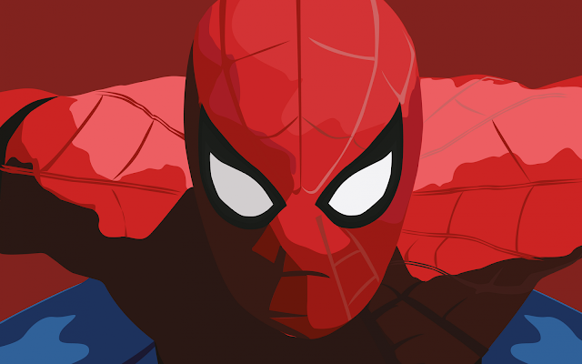 Spider Man Minimal Art HD Wallpaper
