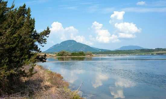 Ο προστατευμένος Υδροβιότοπος της Λίμνοθάλασσας Κορισσίων - Φαιάκων Νήσος