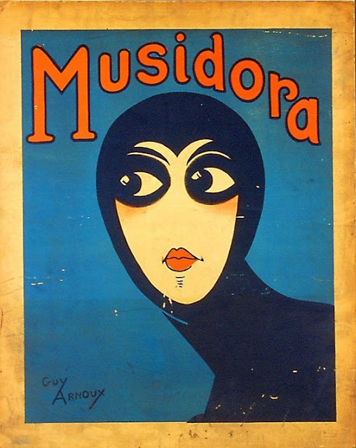 Musidora in Les Vampires - Poster 1915