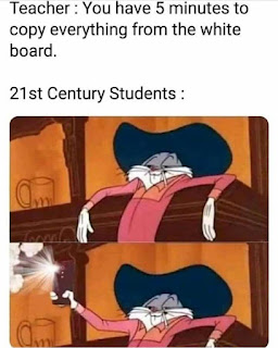 21st Century students meme by @techgang_ on Instagram