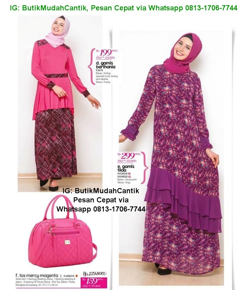  GAMIS  KANTOR Baju  Kerja  Muslim Savero Fashion by Rika 