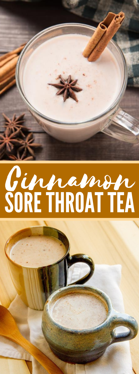 Cinnamon Sore Throat Tea #drinks #healthy