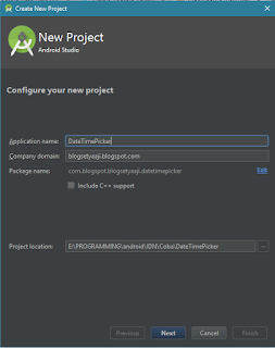 Membuat Aplikasi Date Time Picker Dialog Android Studio