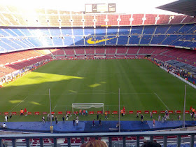 Camp Nou, the FC Barcelona Stadium