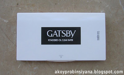 gatsby oil blotting sheets review