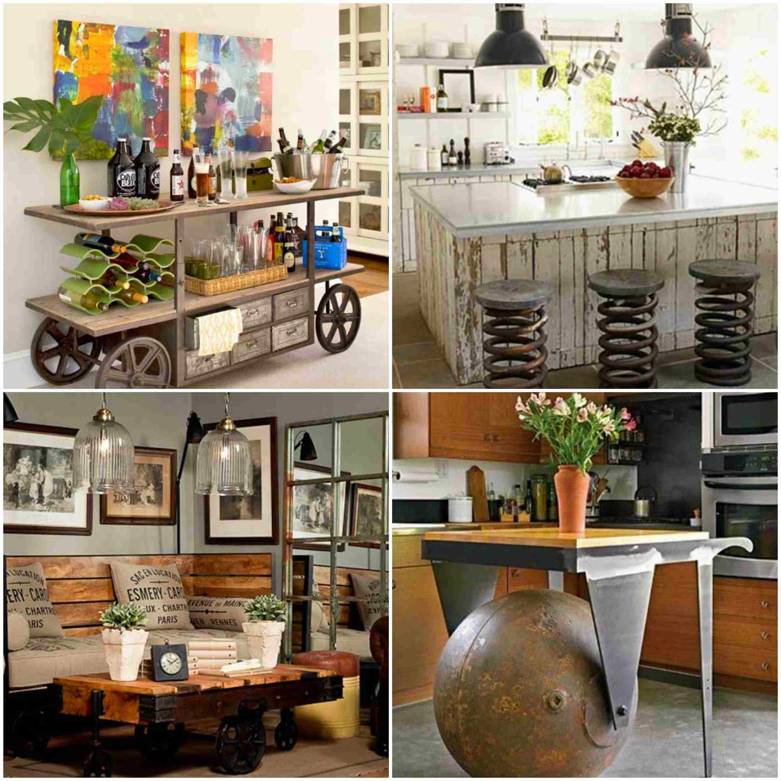 DIY Industrial Furniture  ideas  for your home  Diy Fun World