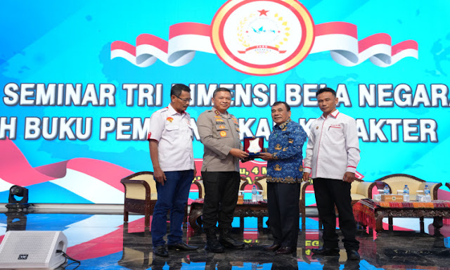 Seminar Tridimensi Bela Negara, Kapoldasu Sebut Pentingnya Pemuda Berkarakter dan Potensi Diri