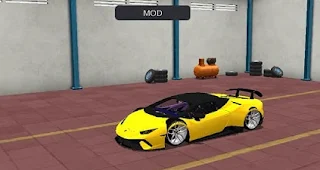 Mod mobil mewah Lamborghini