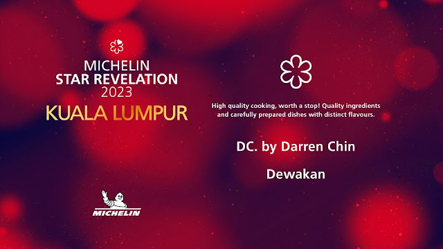 Michelin Guide Malaysia 2023 Kuala Lumpur