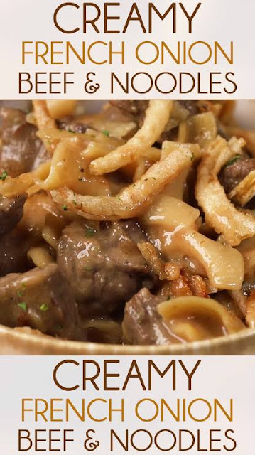 ★★★★★ | French Onion Beef and Noodles