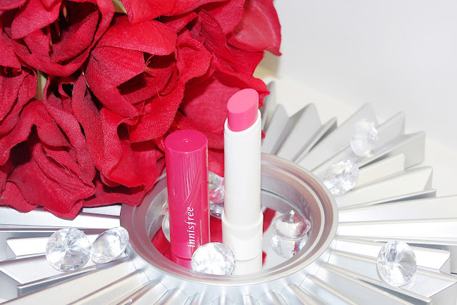 Innisfree Glow Tint Lip Balm Camelia 2