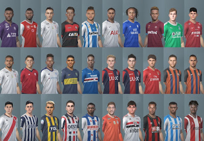 PES 2019 MARFUT Facepack 2019 ( 30 Faces )