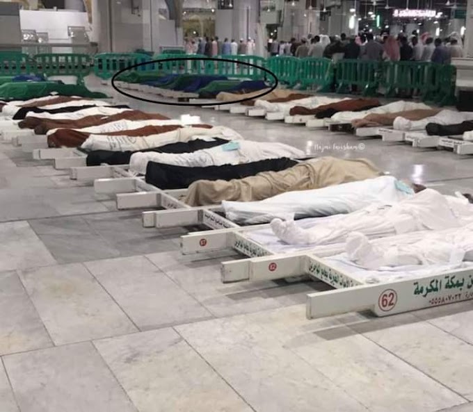 Urusan jenazah di Mekkah, kenapa kain itu berbeza warnanya?