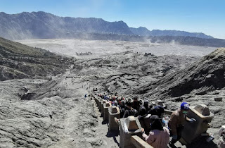 Parque Nacional Bromo Tengger Semery. Isla de Java. Indonesia.