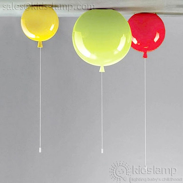 Balloon bubble kids bedroom ceiling lights