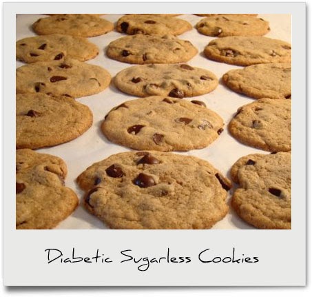Diabetic Recipes: Diabetic Sugarless Cookies