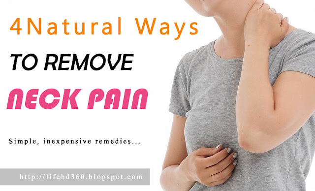 4 Natural Ways to Remove Neck Pain