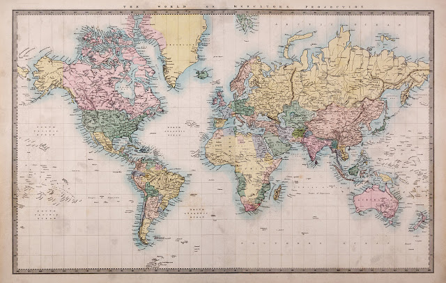 Maailmankartta tapetti karta world map Valokuvatapetti