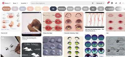 Pinterest belajar digital art gratis