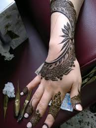 simple bridel mehandi design